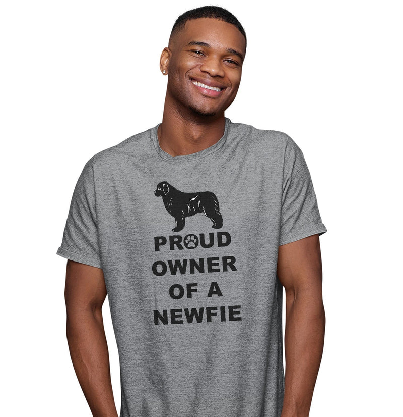 Newfoundland Proud Owner - Adult Unisex T-Shirt