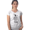 Polish Lowland Sheepdog Proud Owner - Women's V-Neck T-Shirt