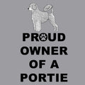 Portuguese Water Dog Proud Owner - Adult Unisex Crewneck Sweatshirt