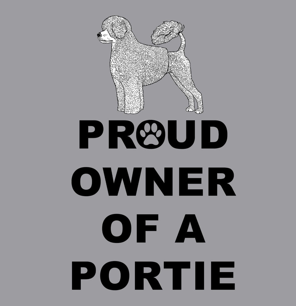 Portuguese Water Dog Proud Owner - Adult Unisex Crewneck Sweatshirt