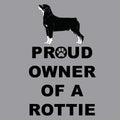 Rottweiler Proud Owner - Adult Unisex Hoodie Sweatshirt