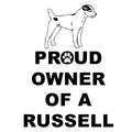 Russell Terrier Proud Owner - Adult Unisex Hoodie Sweatshirt