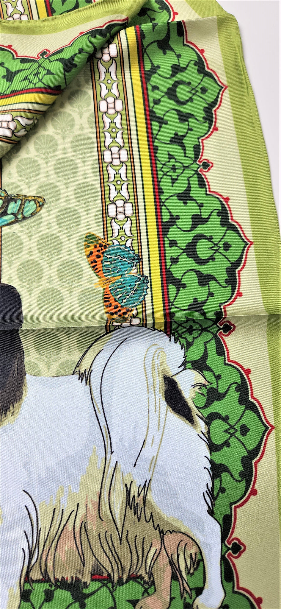 Papillon Oblong Silk Scarf