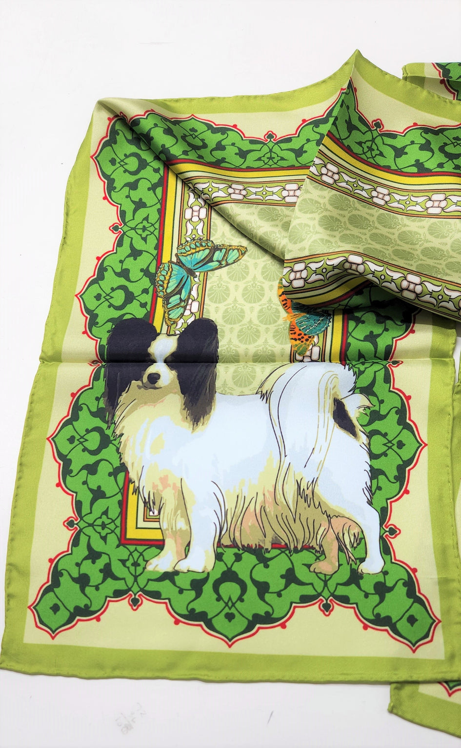 Papillon Oblong Silk Scarf