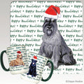 Schnauzer Holiday Mug