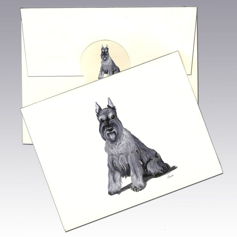 Schnauzer Note Cards