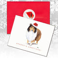 Shetland Sheepdog Christmas Note Cards