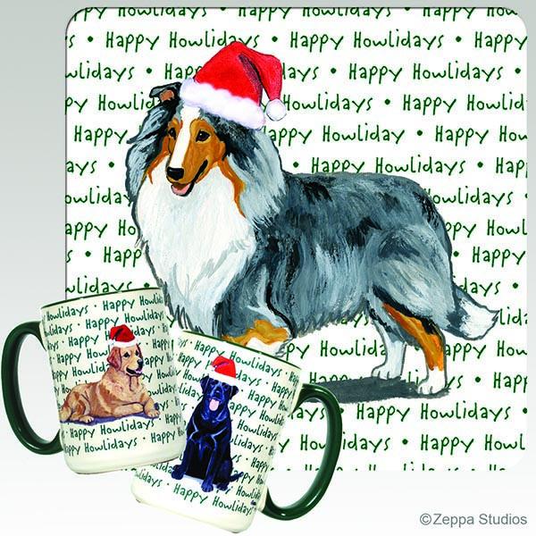 Shetland Sheepdog Holiday Mug