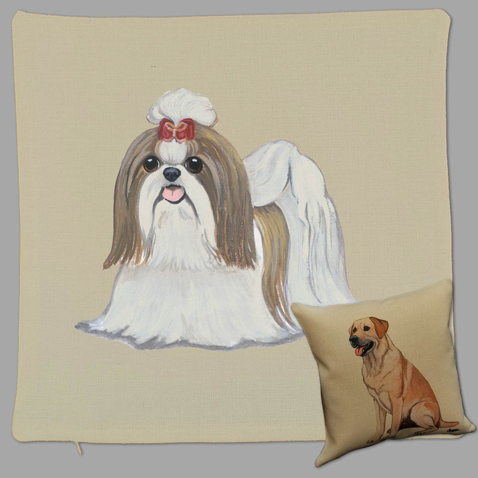 Shih Tzu Pillow Cover