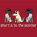 Short and to the Pointer - Canvas Tote