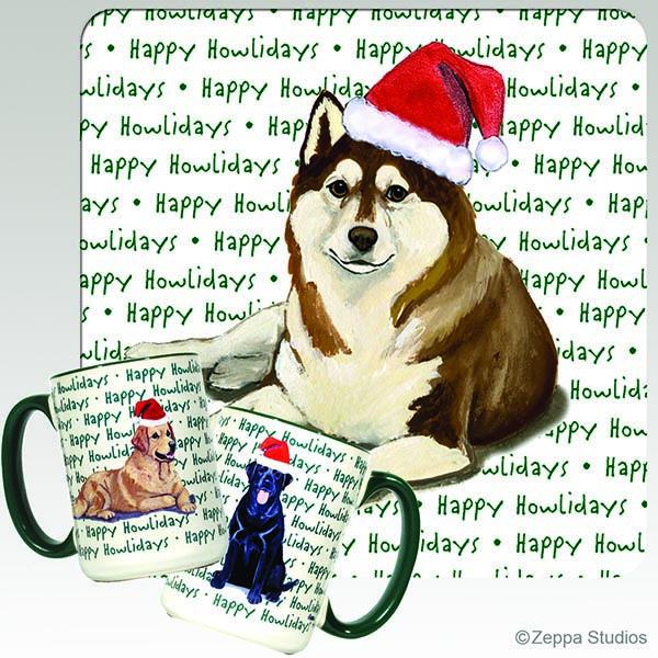 Siberian Husky Holiday Mug