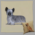 Skye Terrier Pillow Cover