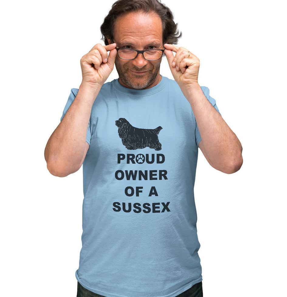 Sussex Spaniel Proud Owner - Adult Unisex T-Shirt