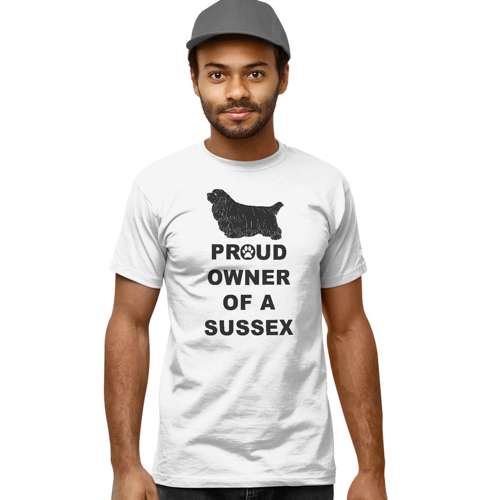 Sussex Spaniel Proud Owner - Adult Unisex T-Shirt