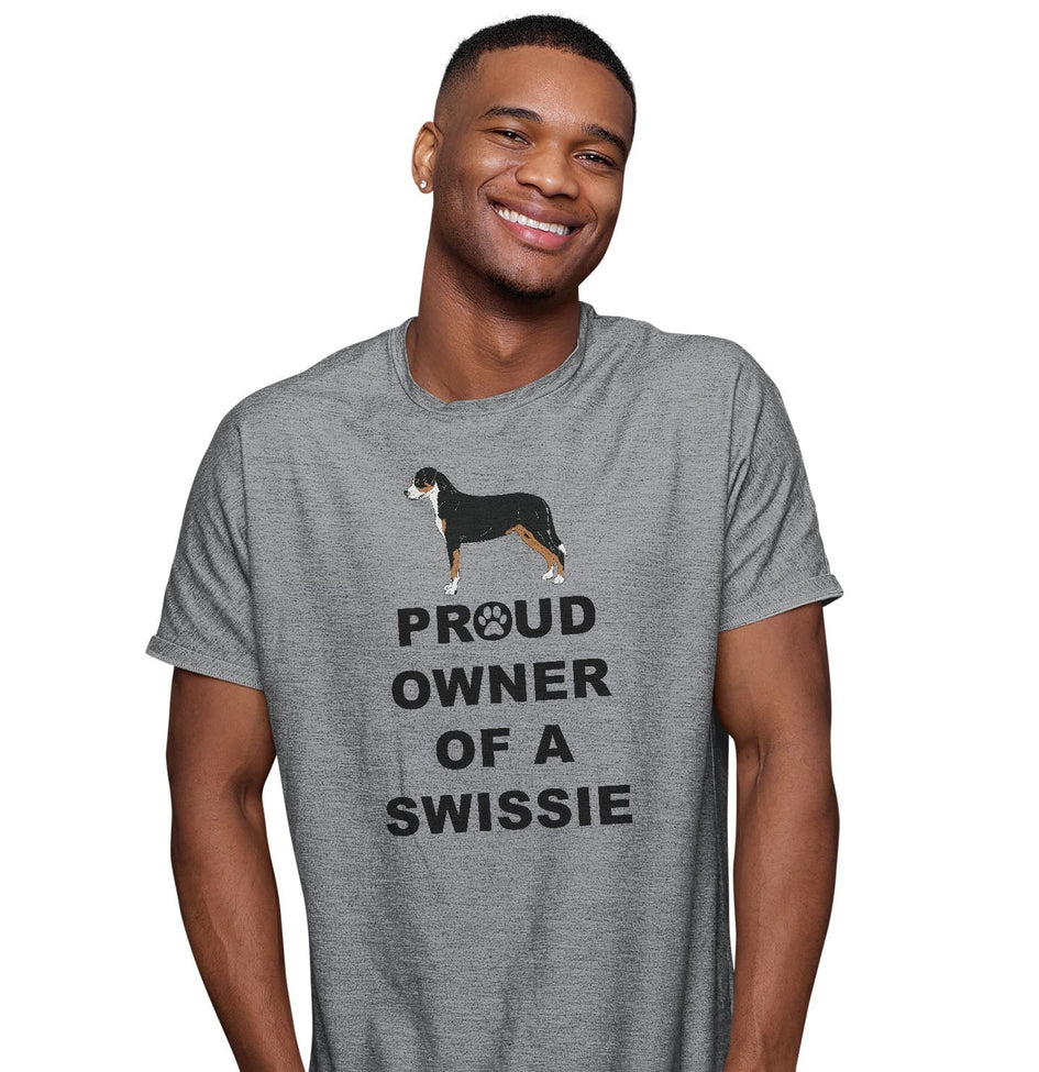 Greater Swiss Mountain Dog Proud Owner - Adult Unisex T-Shirt