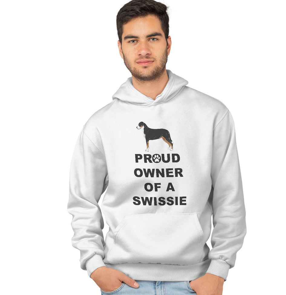 Greater Swiss Mountain Dog Proud Owner - Adult Unisex Hoodie Sweatshirt