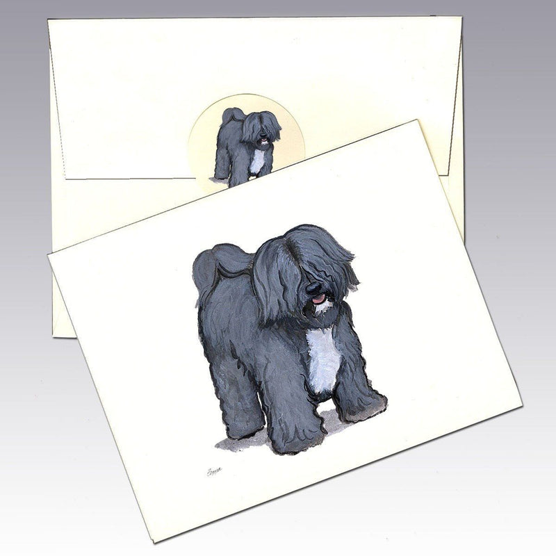 Tibetan Terrier Note Cards