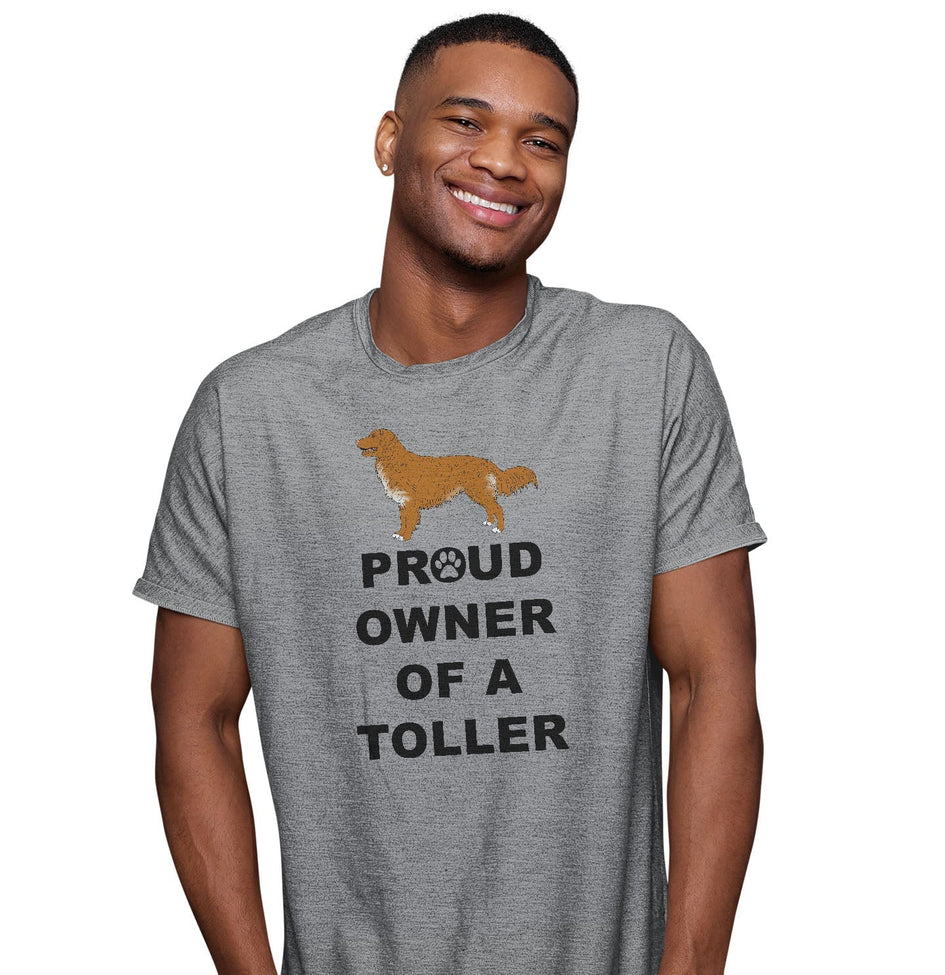 Nova Scotia Duck Tolling Retriever Proud Owner - Adult Unisex T-Shirt