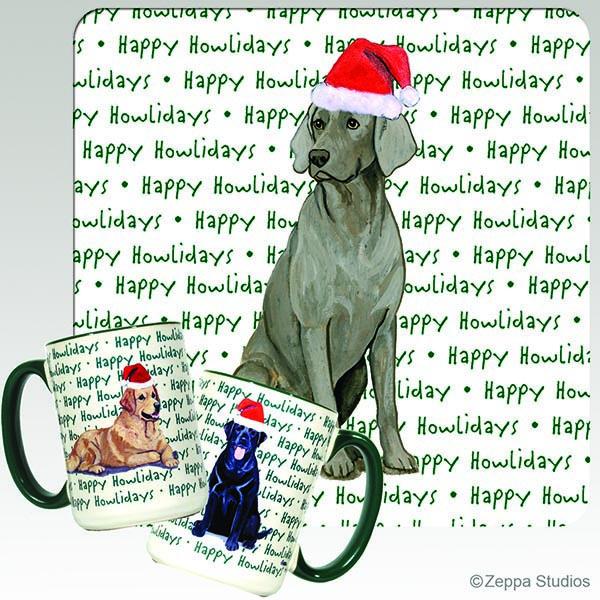 Weimaraner Holiday Mug