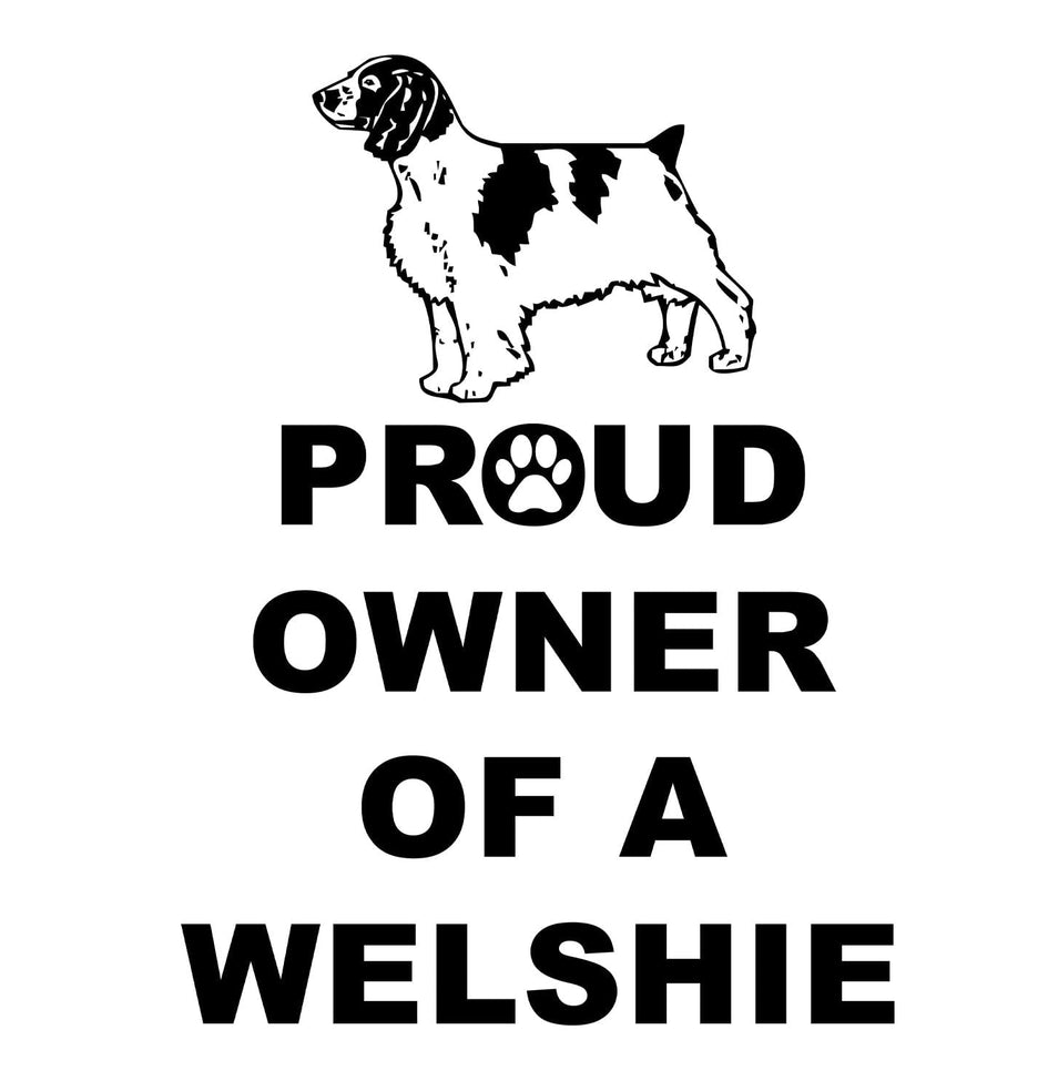 Welsh Springer Spaniel Proud Owner - Adult Unisex Hoodie Sweatshirt