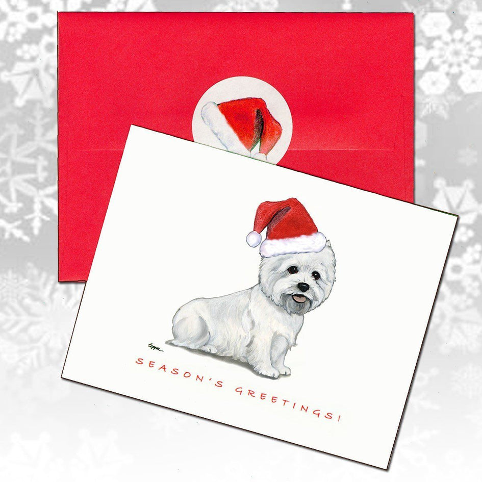 West Highland White Terrier Christmas Note Cards
