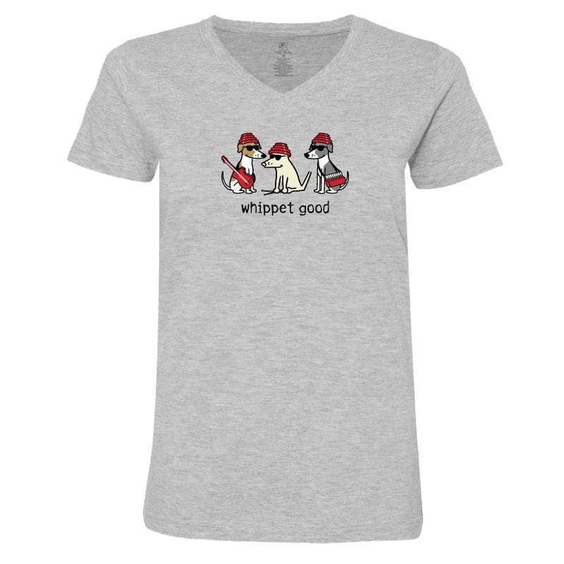 Whippet Good - Ladies T-Shirt V-Neck