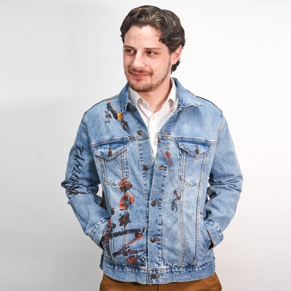 Customized Hand-Painted Dog Breed Denim Jackets